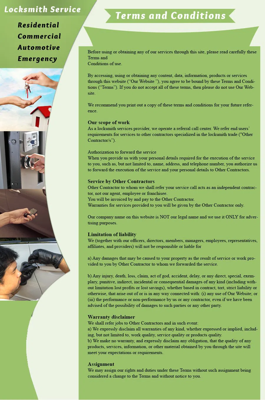 Manassas Locksmith Store Manassas, VA 703-270-6007 - terms-and-condition-c-22